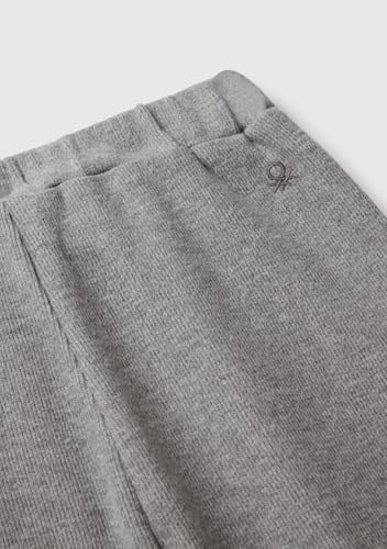 Benetton Kız Çocuk Antrasit Melanj Önü Pile Detaylı Beli Bağlamalı Arkası Lastikli Eşofman Altı - Seçenekler: 6-7 Yıl, 7-8 Yıl, 8-9 Yıl, 13-14 Yıl