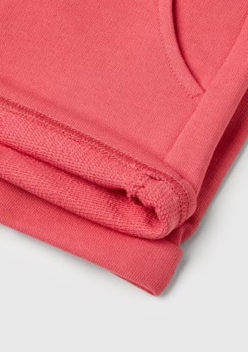 Benetton Kız Çocuk Fuşya Logolu Sweat Şort