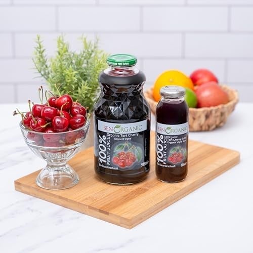 BenOrganic Vişne Suyu 250 ml Cam Şişe