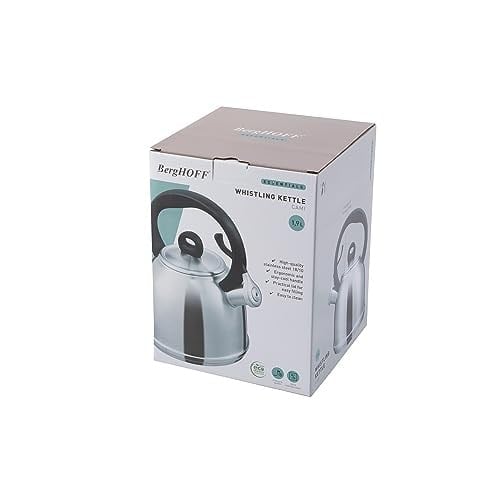 Berghoff Essentials 18/10 Paslanmaz Çelik Düdüklü Su Isıtıcı 1,9 Lt