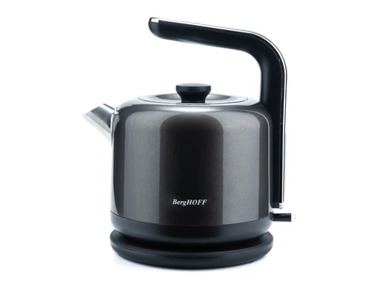 BergHOFF Gem Metallic 1.7 L Su Isıtıcı – 2200 W, Paslanmaz Çelik | Koyu Gri