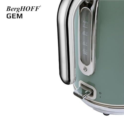 BergHOFF GEM RETRO 1.7 Litre Mint Yeşil Su Isıtıcısı 7950031
