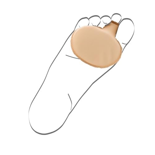 Berkemann Ön ayak pedi 50008188002640 ayakkabı pedi, Bej, Medium