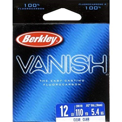 Berkley Vanish florokarbon bobin 100 m - Seçenekler: 110 Yd, pound test 4, 250yd, 250-Yard/17-Pound...