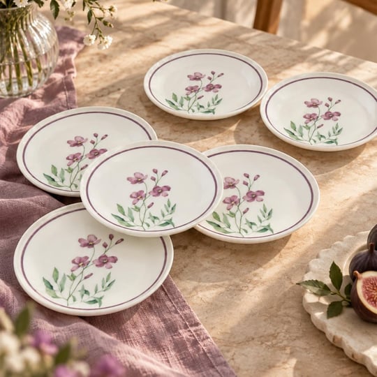 Bernardo Violet 6 Parça Pasta Takımı