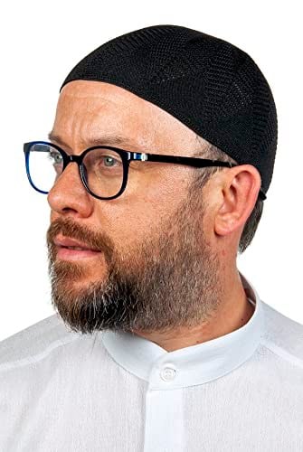 Berra Çelik Örme Dantel Namaz Takkesi