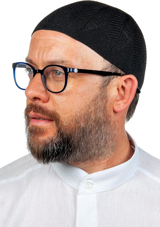 Berra Çelik Örme Dantel Namaz Takkesi