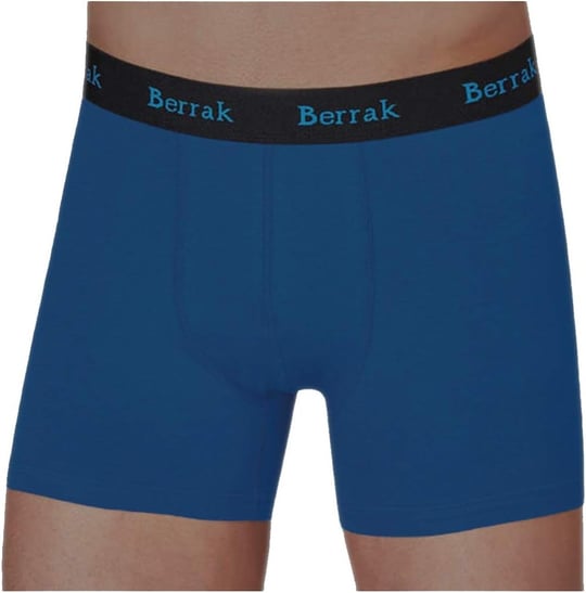 Berrak 4476 Modal Likralı Esnek Erkek Boxer - Indigo Marin - L