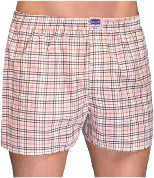 Berrak 6 Adet Karışık Renk Poplin Boxer Çok Renkli - Bedenler: 2XL, S, M, L, XL