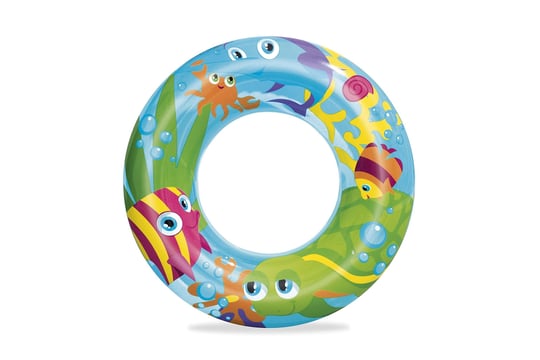 Bestway 56 Cm Desenli Simit - Seçenekler: Küçük Simit, Balina, Bardaklık, Binici, Boyut Simit...