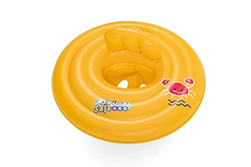 Bestway Swim Safe ABC oturaklı yüzme simidi, seviye A, WonderSplash, 0-1 yaş