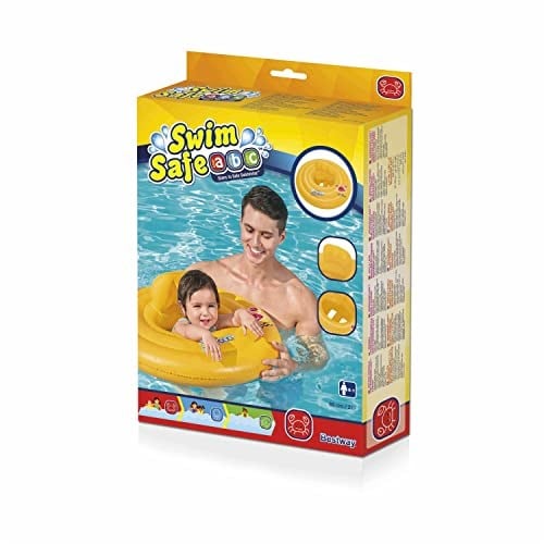 Bestway Swim Safe ABC oturaklı yüzme simidi, seviye A, WonderSplash, 0-1 yaş