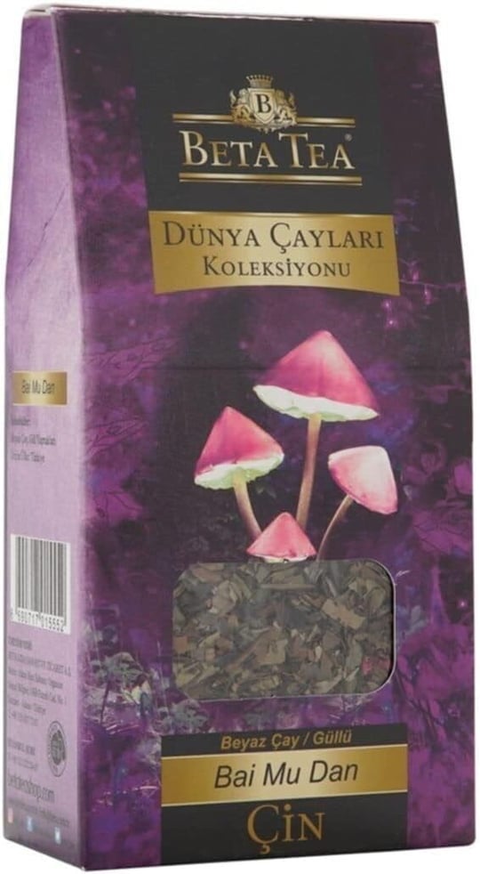 Beta Bai Mu Dan (Çin Çayı) Dünya Çayları Koleksiyonu 50 gr (Güllü Beyaz Çay)