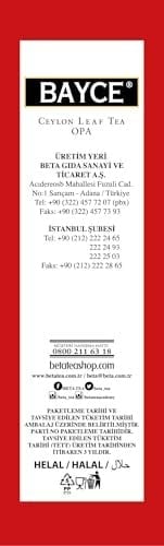 Beta Bayce Opa Siyah Çay 500 gr