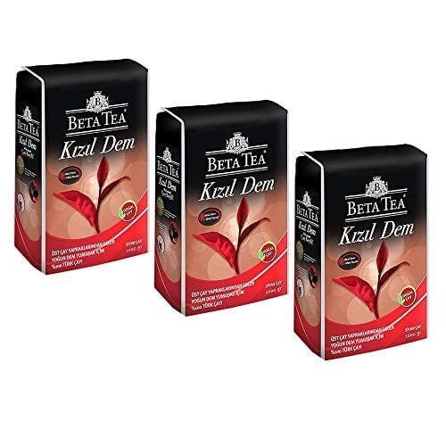 Beta Kızıl Dem Türk Çayı 1000 GR x 3 Adet