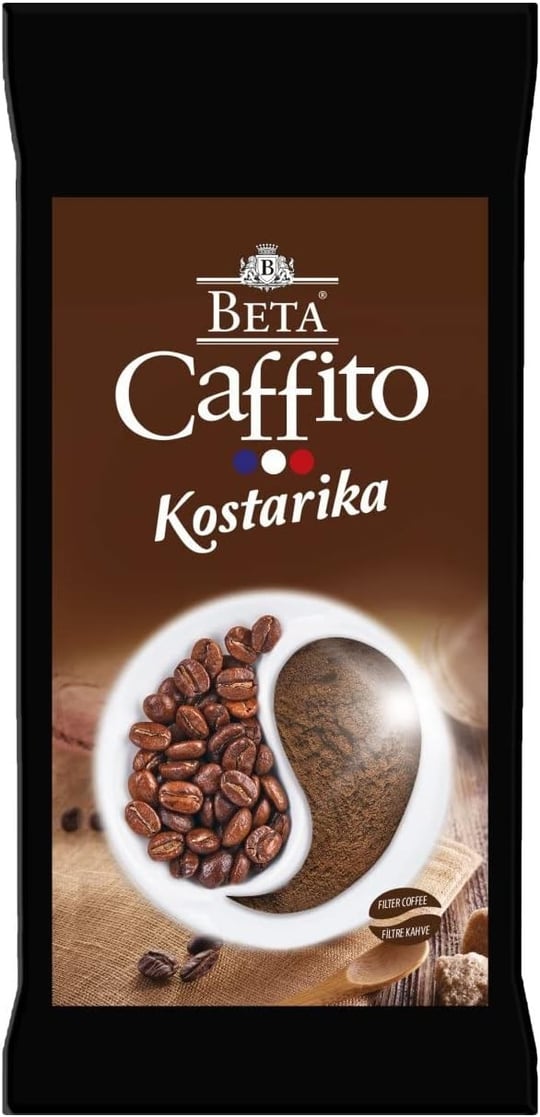 Beta Tea Beta Caffito Kostarika Filtre Kahve 250 Gr
