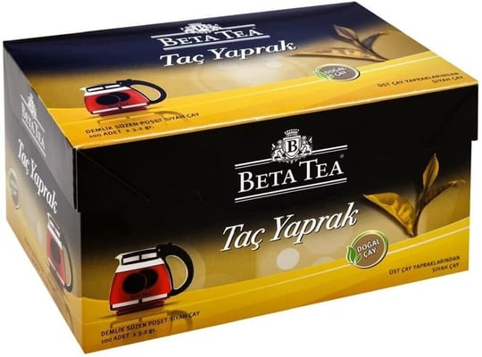 Beta Tea-Beta Taç Yaprak Demlik Poşet Çay 100 x 3,2 g