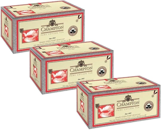 Beta Tea Champion Demlik Poşet 100 X 3,2 Gr*3 Adet