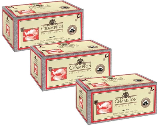 Beta Tea Champion Demlik Poşet 100 X 3,2 Gr*3 Adet