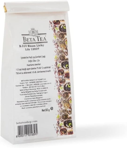 Beta Tea-Çiçek Açan Çay (lichy Lily) 50gr
