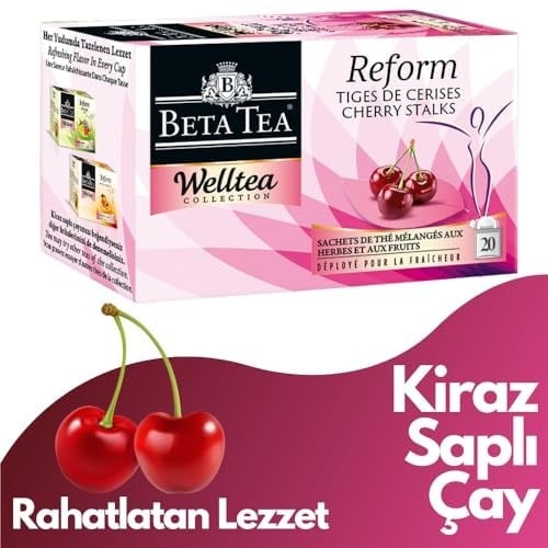 Beta Wellness Kiraz Saplı Çay 20x1.8 gr