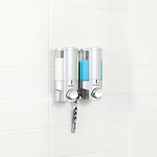 Better Living BLP-76235-1 Aviva Shower Dispenser 2 Chamber Satin Silver - Seçenekler: 2-Odacıklı, 3-Oda