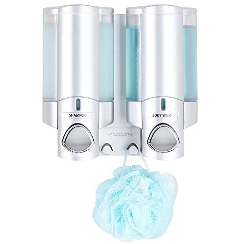 Better Living BLP-76235-1 Aviva Shower Dispenser 2 Chamber Satin Silver - Seçenekler: 2-Odacıklı, 3-Oda