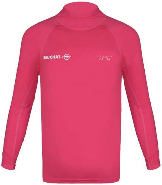 Beuchat Unisex Youth Rashguard Atoll, pembe, 8 10