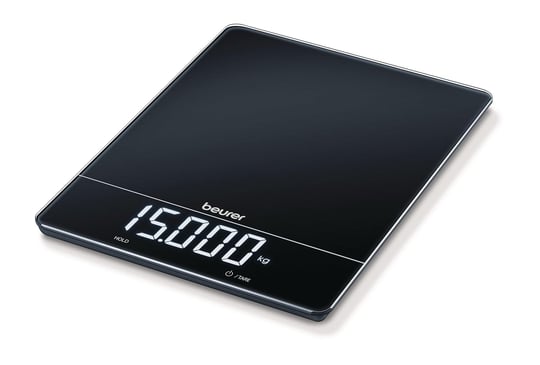 Beurer KS 34 mutfak terazisi, 15 kga kadar hassas tartımlar için, dara fonksiyonu ve Magic LED ekran ile