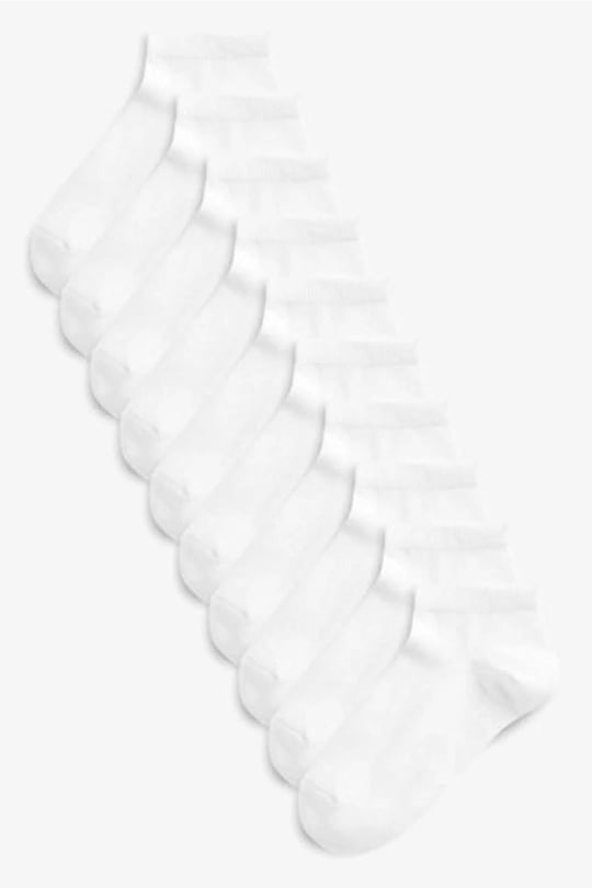 Beyaz Patik Çorap 10lu Paket Unisex çorap, Ekonomik Kadın Siyah Çorap, Erkek Siyah beyaz patik çorap