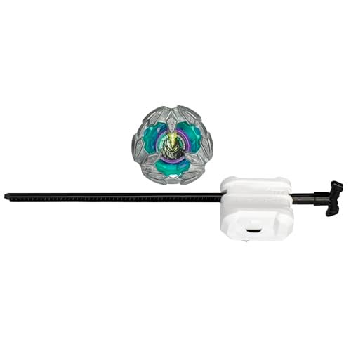 BEYBLADE X Lance Knight 4-80HN Başlangıç Paketi Seti, Savunma Tipi Sağ Dönen Üst ve Başlatıcı; 8 Yaşındaki Erkek ve Kız Çocukları için Savaş Oyuncakları