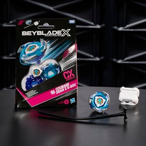 Beyblade X Starter Pack Cesaret Dran S 6-60 V CX Top ve Sürahi ile