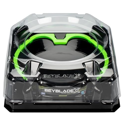 BEYBLADE X Xtreme Savaş Seti, Beystadium Arenalı X-Celerator Rail, 2 Sağ Dönen Top Oyuncak, 2 Fırlatıcı, Erkek ve Kız Oyuncakları, 8+