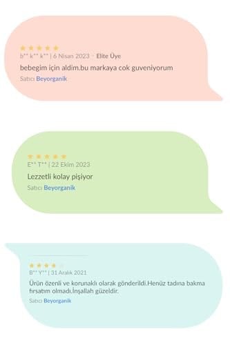 Beyorganik Burgu Makarna 500 Gr