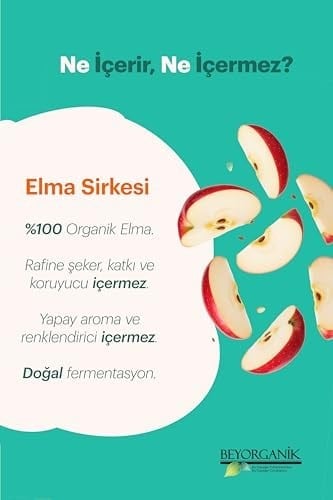 Beyorganik Organik Elma Sirkesi 500ml