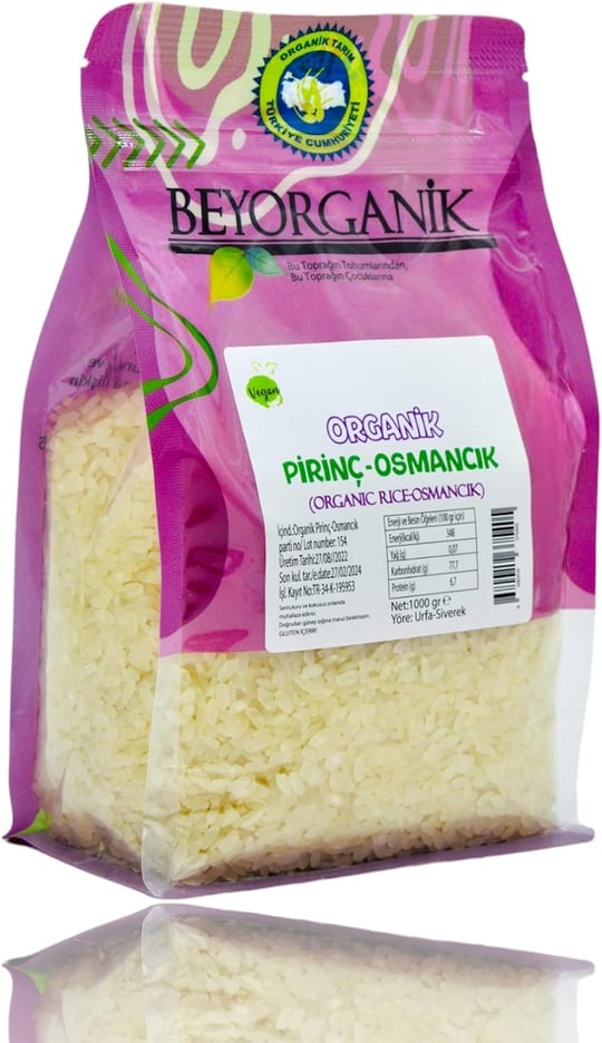 Beyorganik Organik Pirinç Osmancık 1 Kg