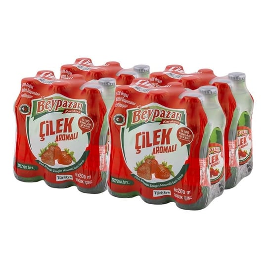Beypazarı Çilekli Maden Suyu (24x200ml)