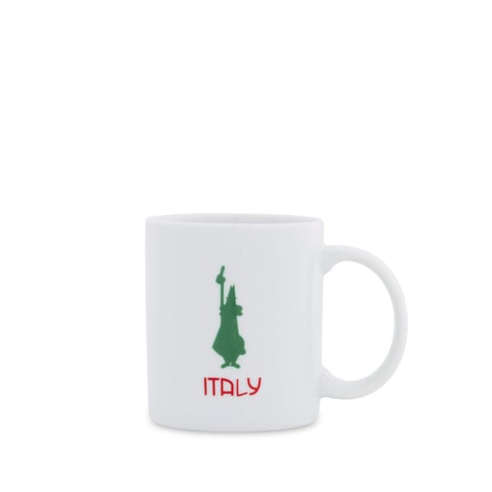 Bialetti - Kupa - Mug Tricolore Istituzionale - 250mL - Porselen - Seçenekler: Üç renkli fincan kurumsal, Üç renkli kupa erkek