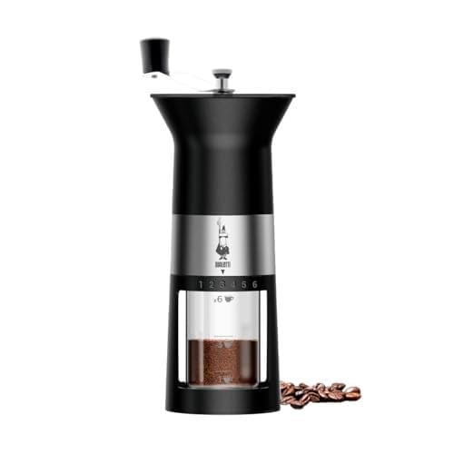 Bialetti - Manuel Kahve Değirmeni - Paslanmaz Çelik - Mat Siyah