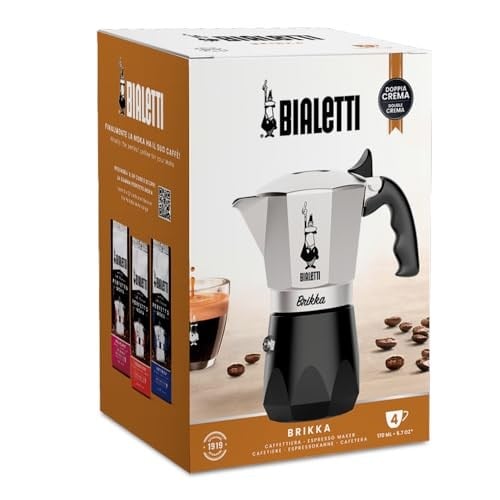 Bialetti Moka Pot Brikka 4 Cups