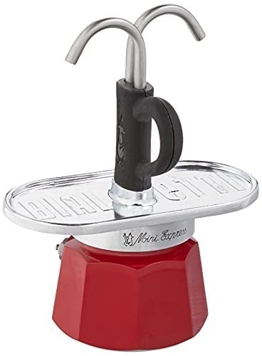 Bialetti - Set Mini Express: Ocak Üstü Espresso Pişirici + 2 Cups - Magrite Serisi