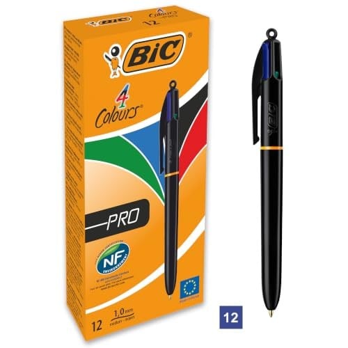 BİC 4 RENK TÜKENMEZ KALEM PRO 1.0 MM 902129