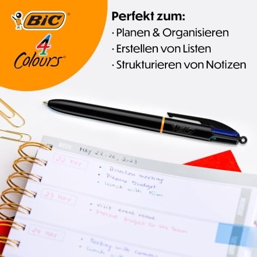 BİC 4 RENK TÜKENMEZ KALEM PRO 1.0 MM 902129
