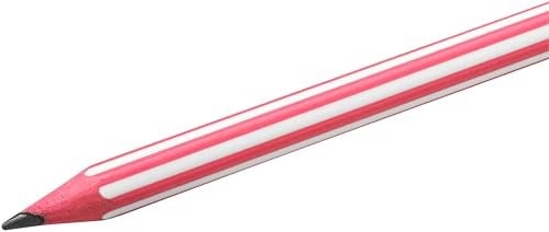 BIC Evolution Stripes Kurşun Kalem 12li Kutu,Kıymık Oluşturmaz, Çiğnemeye Karşı Dayanıklı, Kolay Açılır