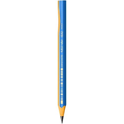 BIC Kids 100263 Yeni başlayanlar için kurşun kalem, 12 adet, mavi