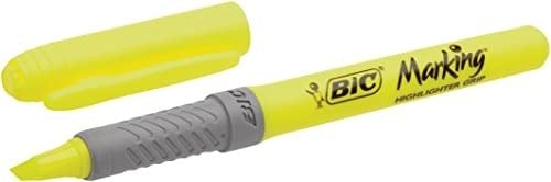 BIC Marking Highlighter Grip Fosforlu Kalem Karışık Renk 3+1li Blister
