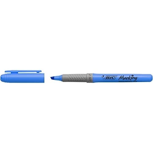 BIC Marking Highlighter Grip Fosforlu Kalem Karışık Renk 3+1li Blister