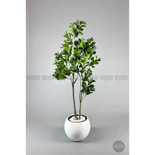 Biçiçek Yapay Manolya Ağacı 150-180cm Beyaz