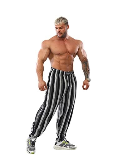 BIG SAM SPORTSWEAR COMPANY Erkek Cepli Bol Eşofman Altı, Oldschool Bol Kesim Spor Salonu Pantolonu