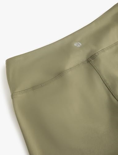 Biker Tayt Ekstra Mini Yüksek Bel Çizgili Slim Fit